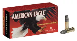 Malorážkový náboj Federal 22 LR American Eagle HV 