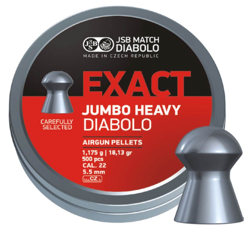 Schultz diabolo JSB Exact Jumbo Heavy 5,5