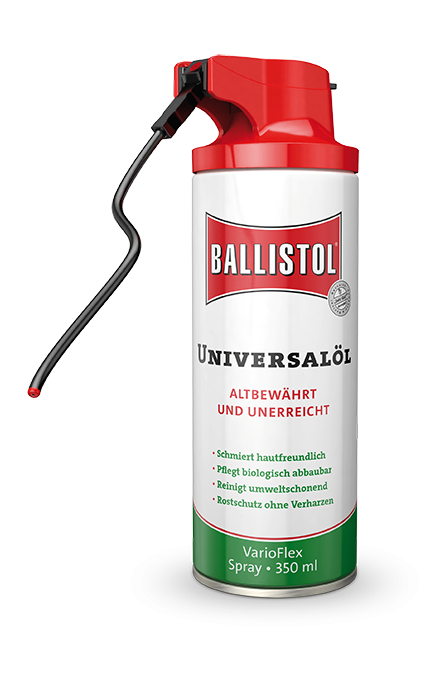 Olej Ballistol 350 ml s pohyblivou hadičkou