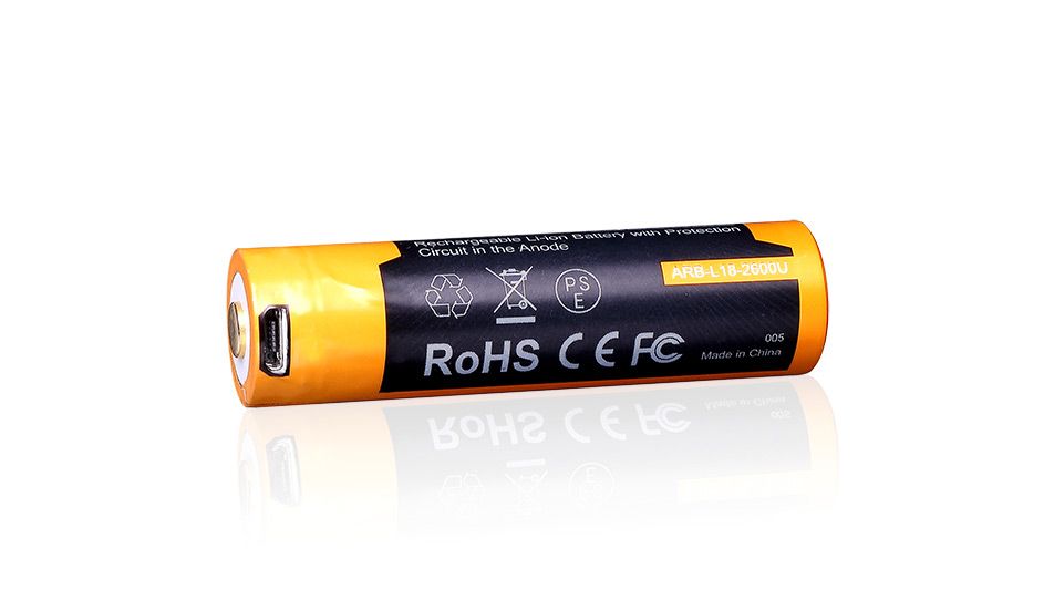 baterie Fenix ARB-L18-2600U 18650 2600 mAh