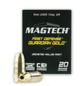 Pistolový náboj magtech 9 luger Gold Guardian