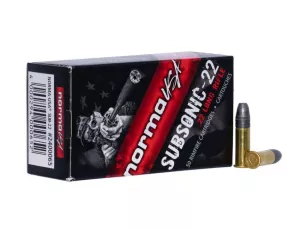 Malorážkový náboj Norma 22 LR Subsonic