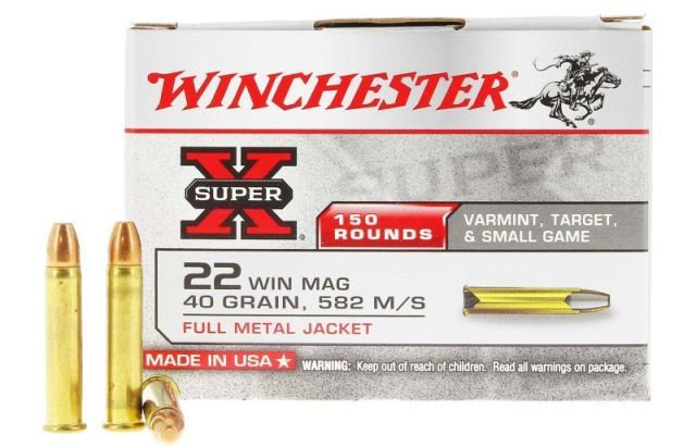 Winchester Super-X 22 WMR FMJ