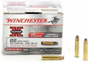 Winchester Super-X 22 WMR JHP