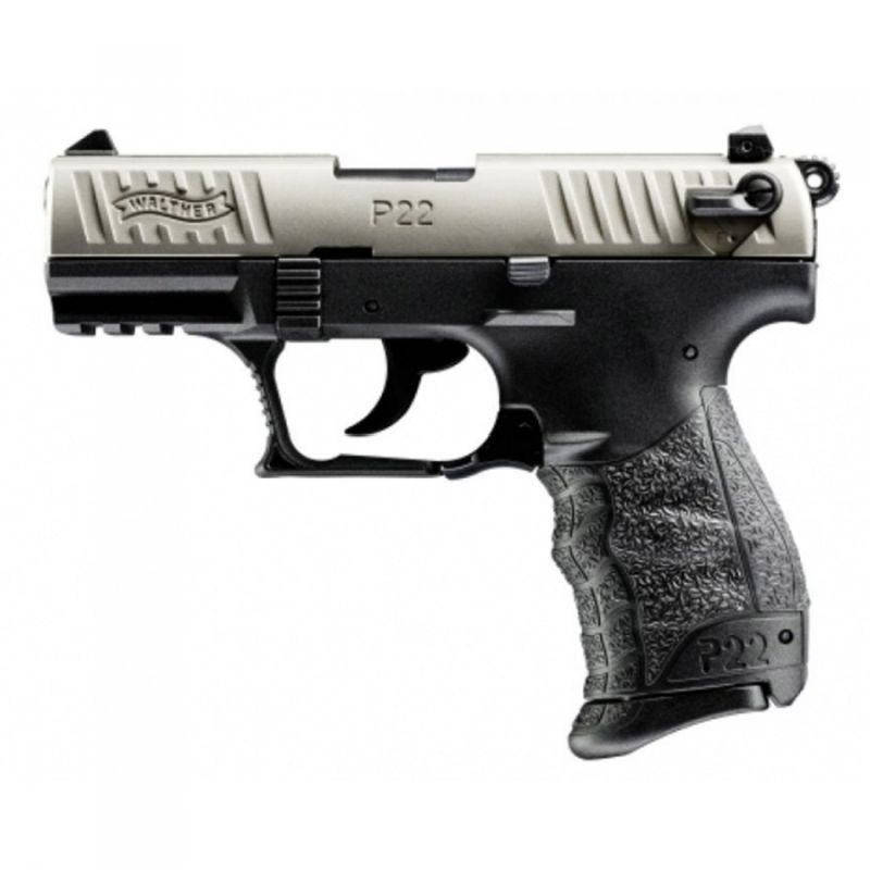 samonabíjecí pistole Walther P22Q nickel