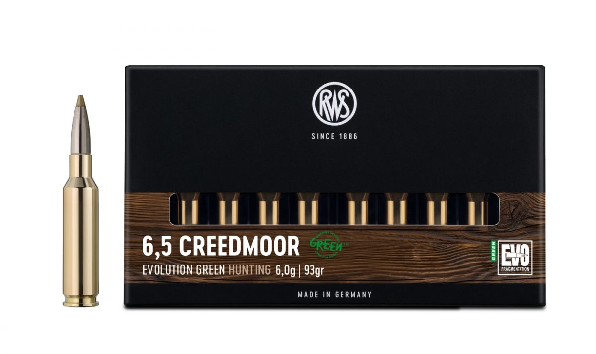 RWS 6,5 Creedmoor EVO gree