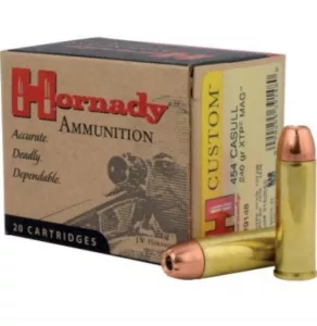 náboj  Hornady 454 Casull XTP 15,56 g  240 grs