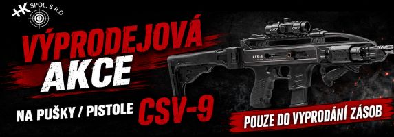 výprodej pušek a pistolí CSV-9
