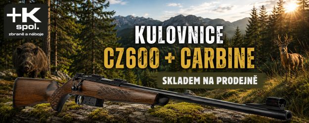 CZ600 + carbine skladem