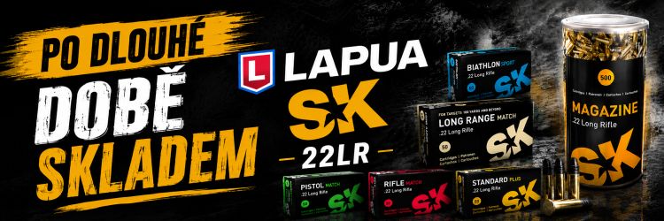 22LR Lapua SK skladem