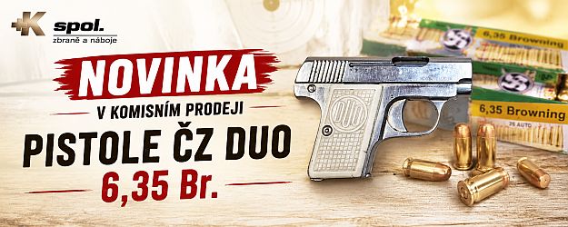 pistole CZ DUO 6,35 Br. komisní prodej